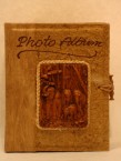 album de photos en papier fait artisanalement avec éléphant