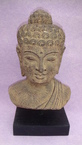 Tête de boeddha sur un socle 35cm