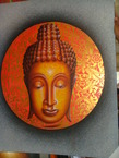 Peinture de boeddha 60x80