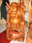 Boeddha en bois de suar 80cm
