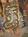 Un mirroir d'un gecko 30x60cm